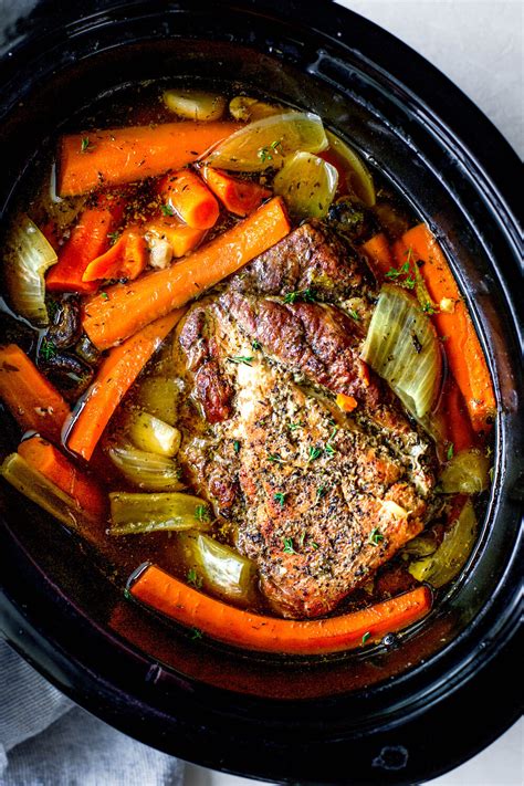 Slow Cooker Pork Main Dishes